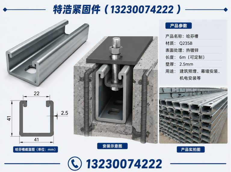 邯山区管廊支架展示图